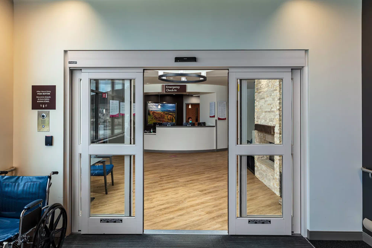 Dura-Glide automatic sliding door